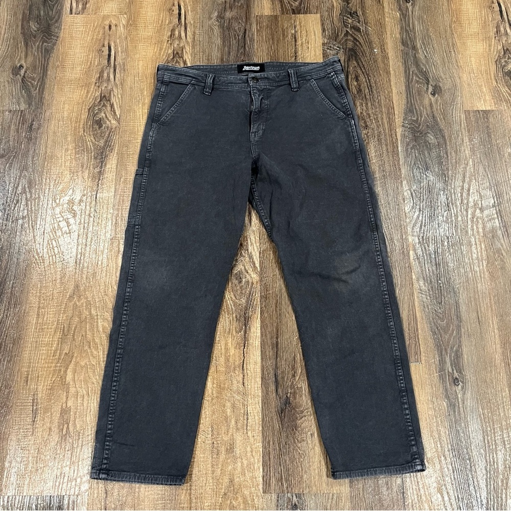 Revtown Jeans Automatic Mens 36x30 Black Stretch Denim